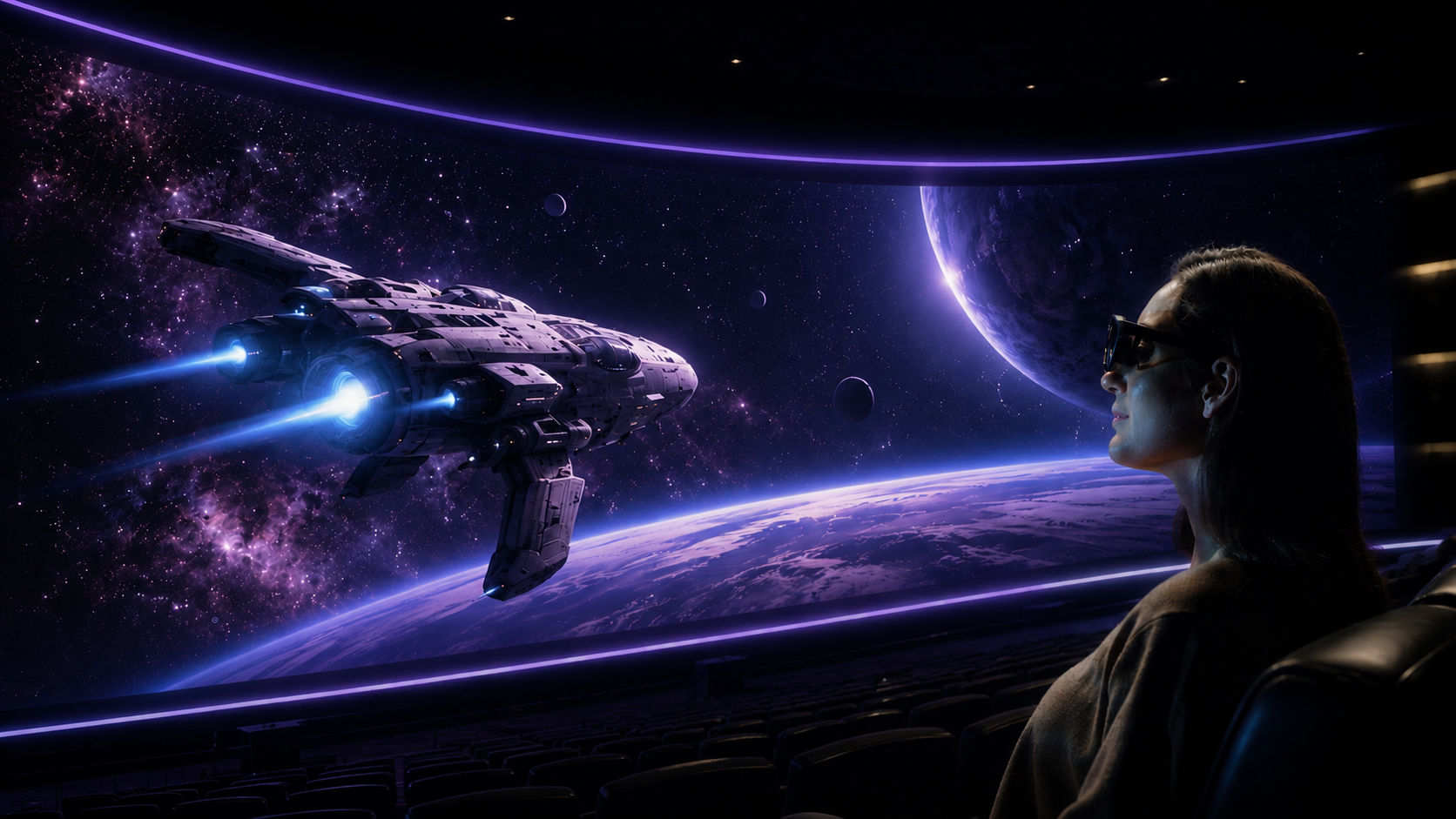 Private cinema with URXR One